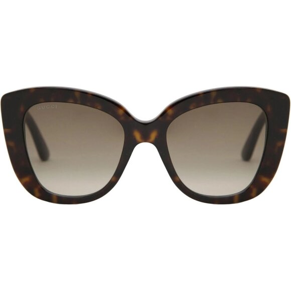 NEW GUCCI GG0327S 002 WOMEN HAVANA SUNGLASSES main image 4